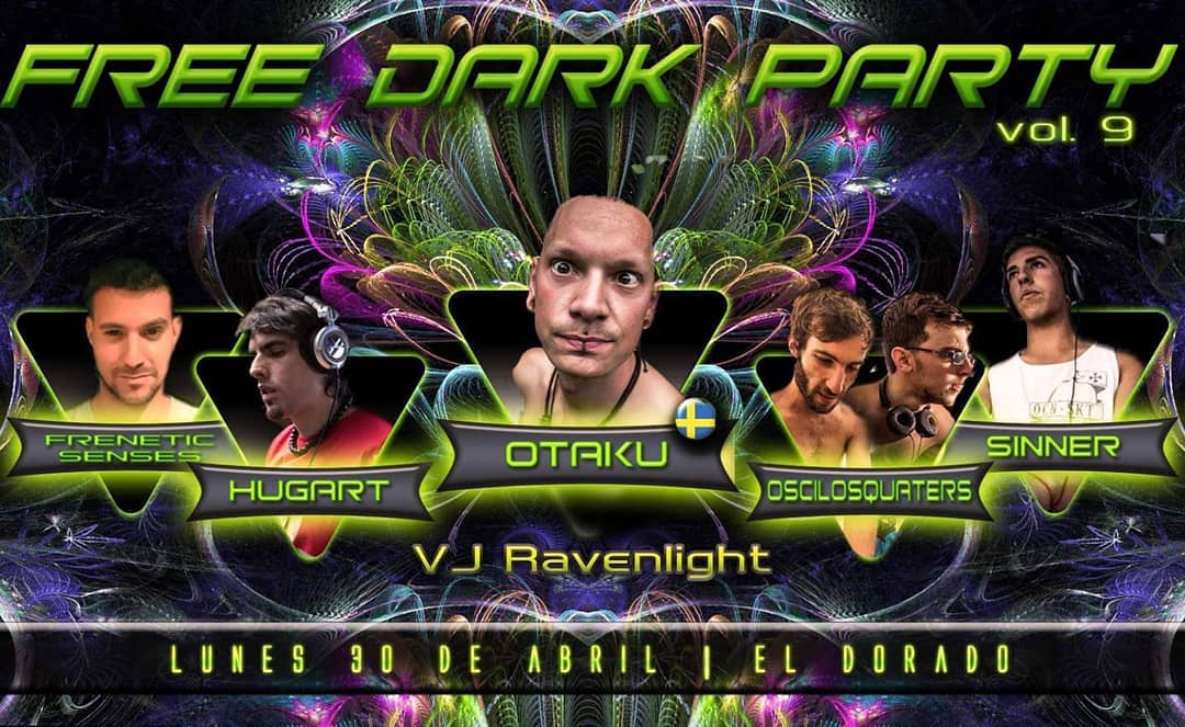 Hoy!!! lunes 30/4 (pre feriado) FREE DARK PARTY ENTRADA LIBRE Y GRATUI…