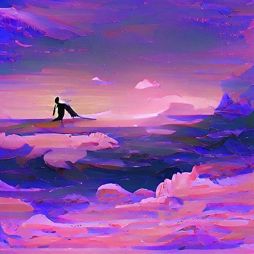 AI Art: Alone against The world V1 Using AI system Made by @advadnoun …