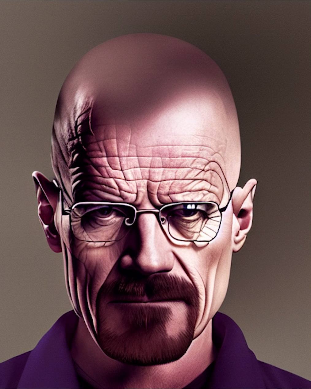 AI animation #walterwhite trip (demo 1) @vjravenlight #demo #walterwhi…