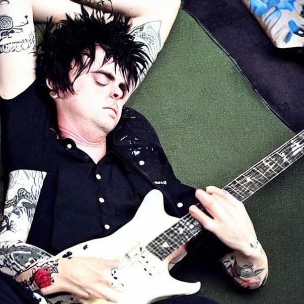 AI Art: Stable Difussion @billiejoearmstrong @greenday @stabledifussio…