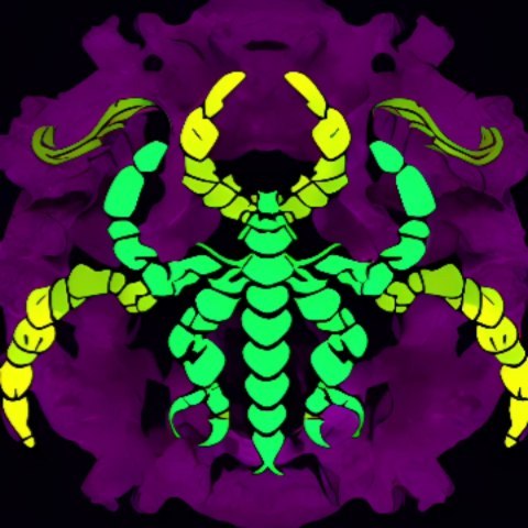 Vj clip scorpio cyberpunk @vjravenlight #vj #clip #ai #scorpio #zodiac…