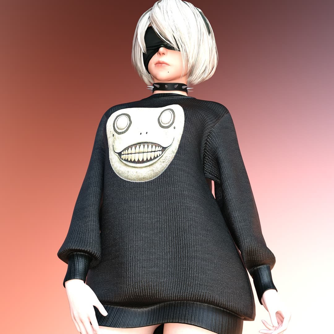Custom Digital Cosplay 2B Alternativa NIierAutomata @yokotaroofficial …