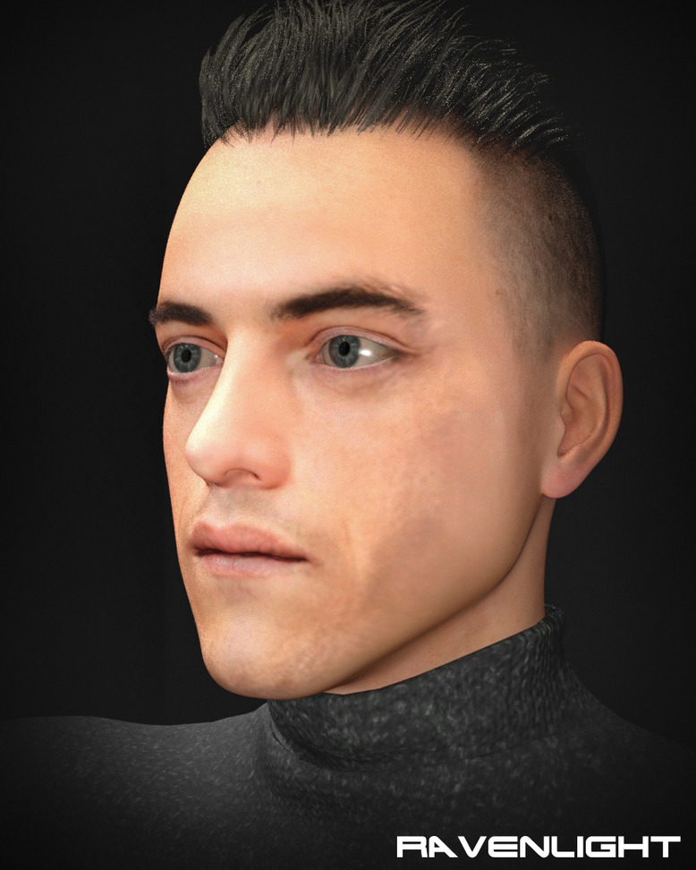Custom Digital Portrait 3D (Ver. 1.1) Model: @ramimalek Apoyame en las…
