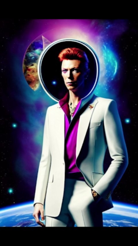 IAvatar Model: @davidbowie Made by @vjravenlight #davidbowie #david #s…