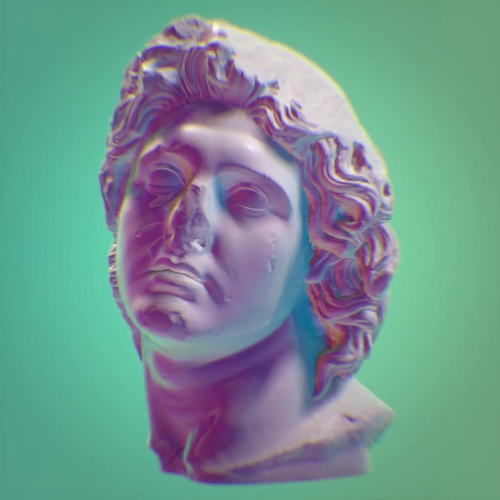 Digital art aesthetic concept animation (Tribute prototype) Made by @v…