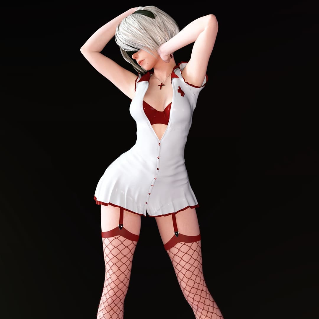Custom Digital Cosplay 2B Alternativa NIierAutomata @yokotaroofficial …