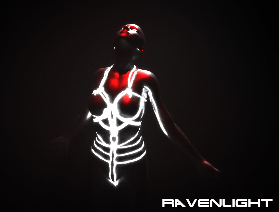 Digital Art (Shibari Special 00) @VJRavenlight www.ravenlight.net Cont…