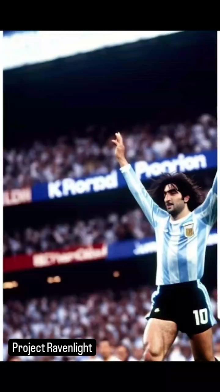 IAvatar @mario.kempes78 Diego Maradona @leomessi Project Ravenlight #i…