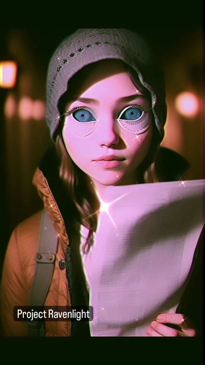 IArt Paper Eyes Project Ravenlight www.ravenlight.net #iart #art #ai #…
