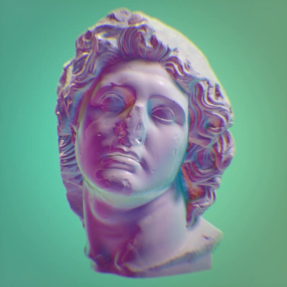 Digital art aesthetic concept animation (Tribute prototype) Made by @v…