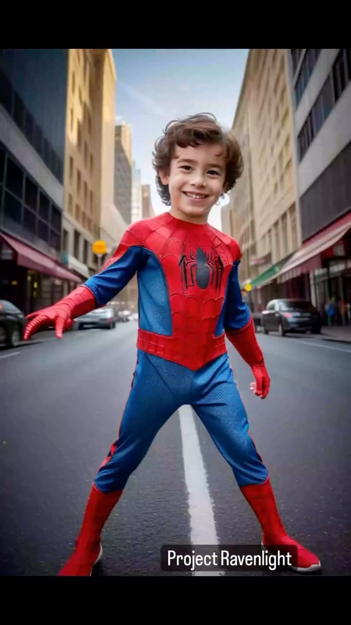 IAvatar Mi hijo Benjamin Canción: Spiderman @ramones Project Ravenligh…