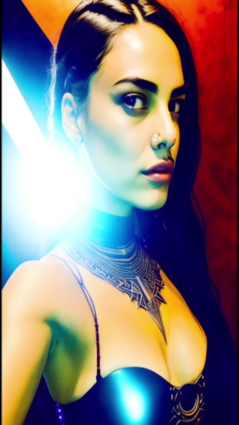 IA-vatar Model: @_ximetrica_ By @vjravenlight #digital #avatar #ai #be…