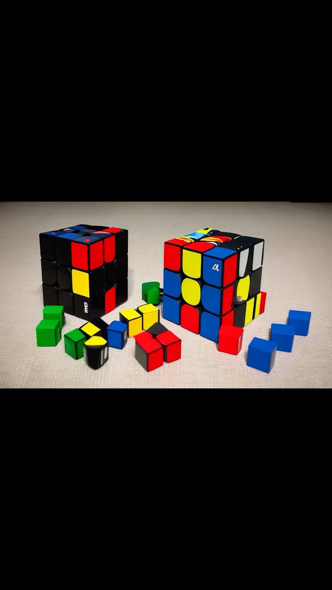 IArt Rubik Madness Project Ravenlight #iart #art #rubik #rubikcube #cu…