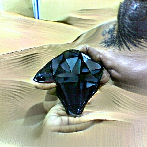 AI Art: Black Diamond @stratovariusofficial Project Ravenlight #AI #ar…