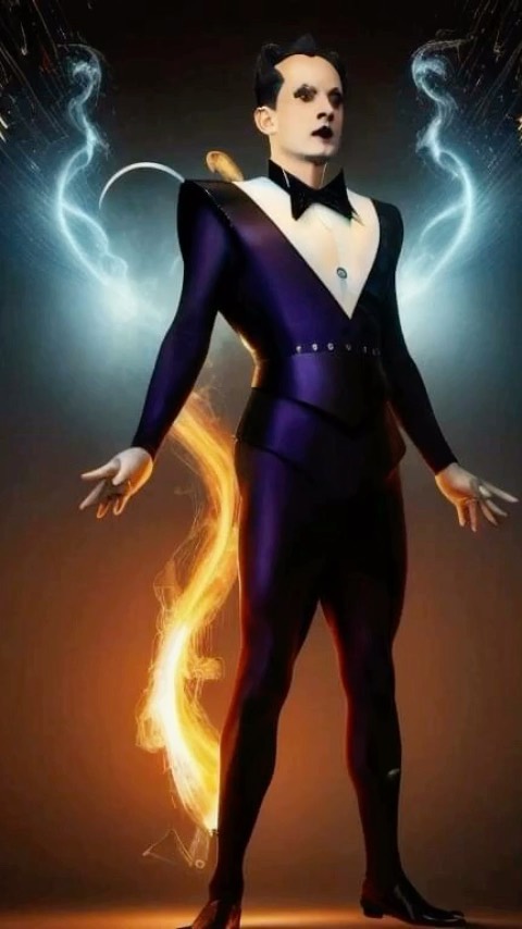 IAvatar Klaus Nomi Project Ravenlight #iavatar #avatar #animation #kla…