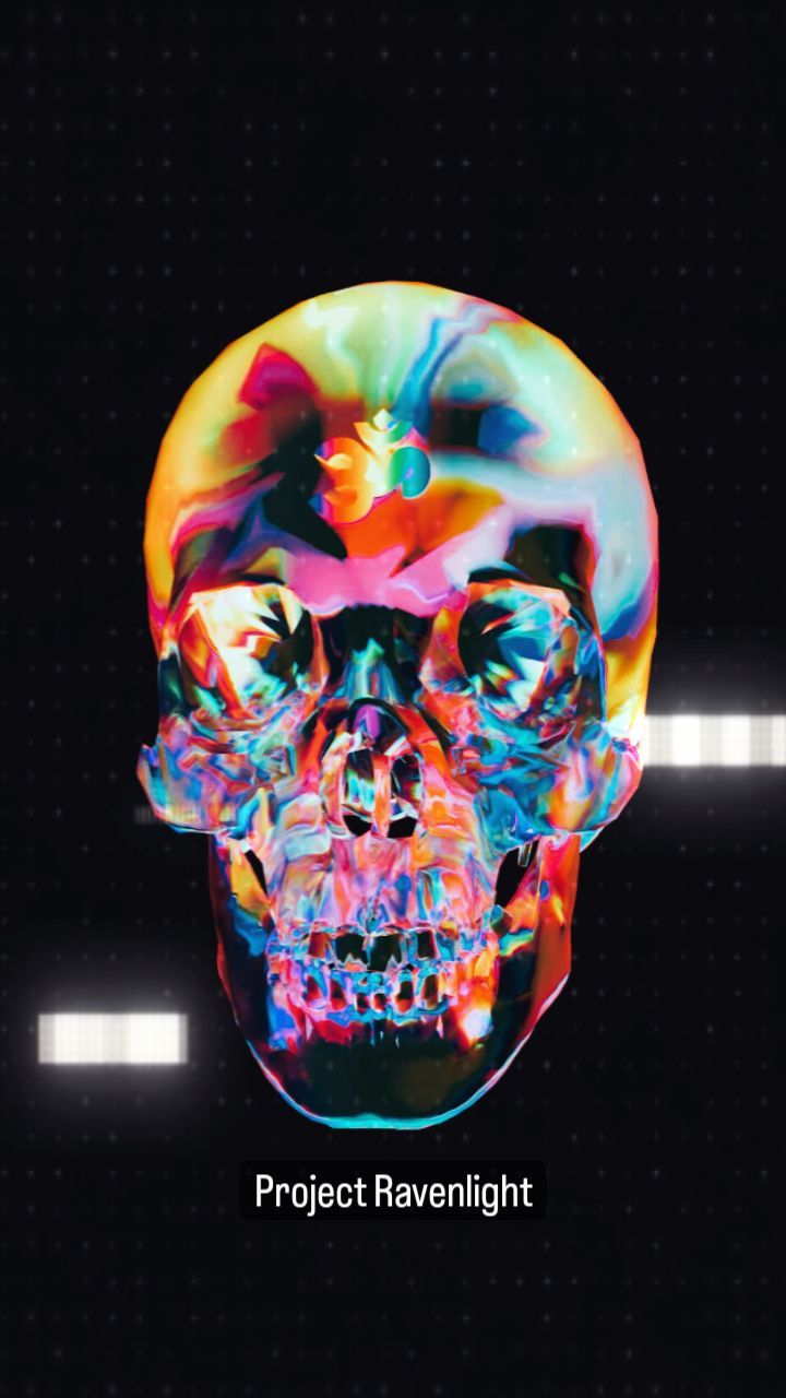 Digital Art Project ravenlight ( Animation Logo ) www.ravenlight.net #…
