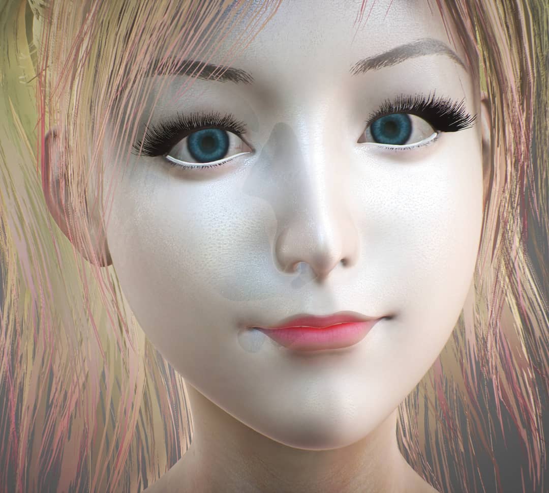 Digital Art (Render art) Project Waifu @VJRavenlight www.ravenlight.ne…