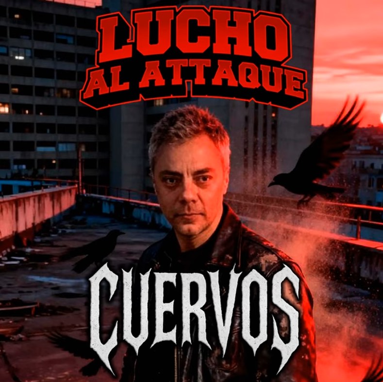 Contento de ser parte del arte de tapa del nuevo tema de @luchoalattaq…