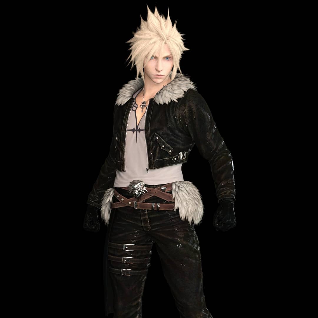 Crossover Final Fantasy VII & Final Fantasy VIII Cloud Leonheart #fina…