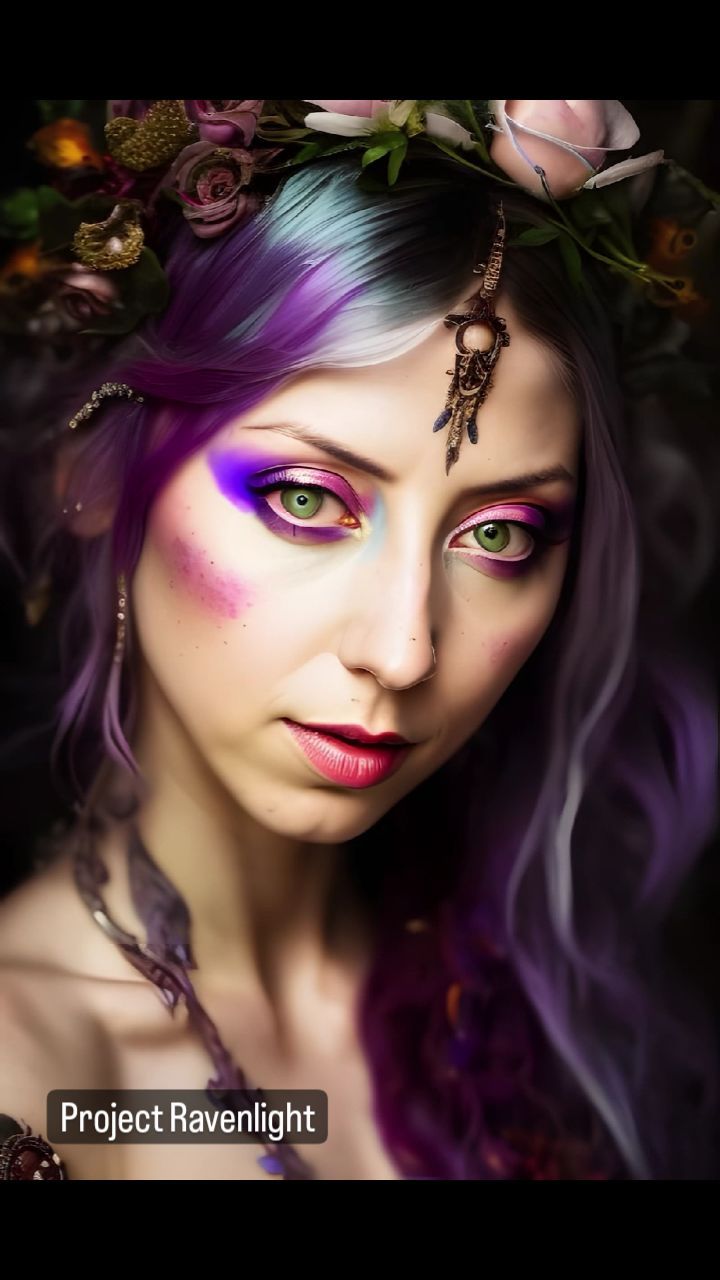 IAvatar @leila_mavka Music by @parandroidsounds Project Ravenlight www…
