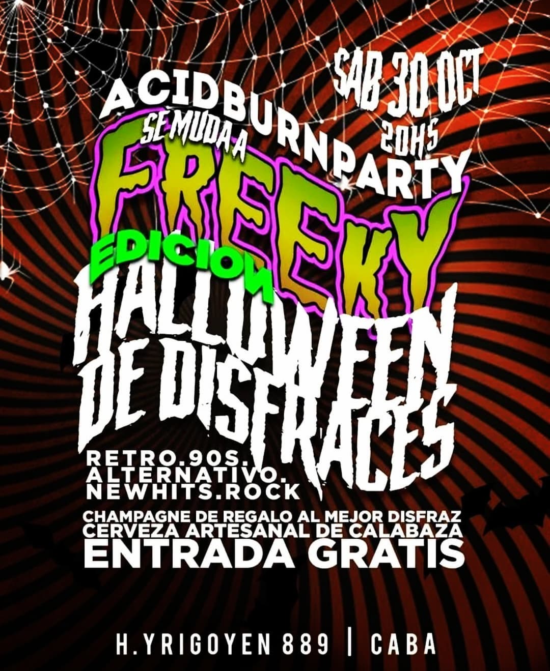 Hoy festejo mi cumpleaños haciendo visuales en la @acidburnparty a par…