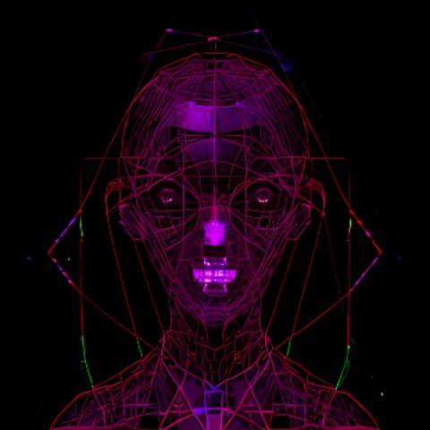 AI visual Clip @will_o_wisp_arg @vjravenlight #visual #®clip #vj #mega…
