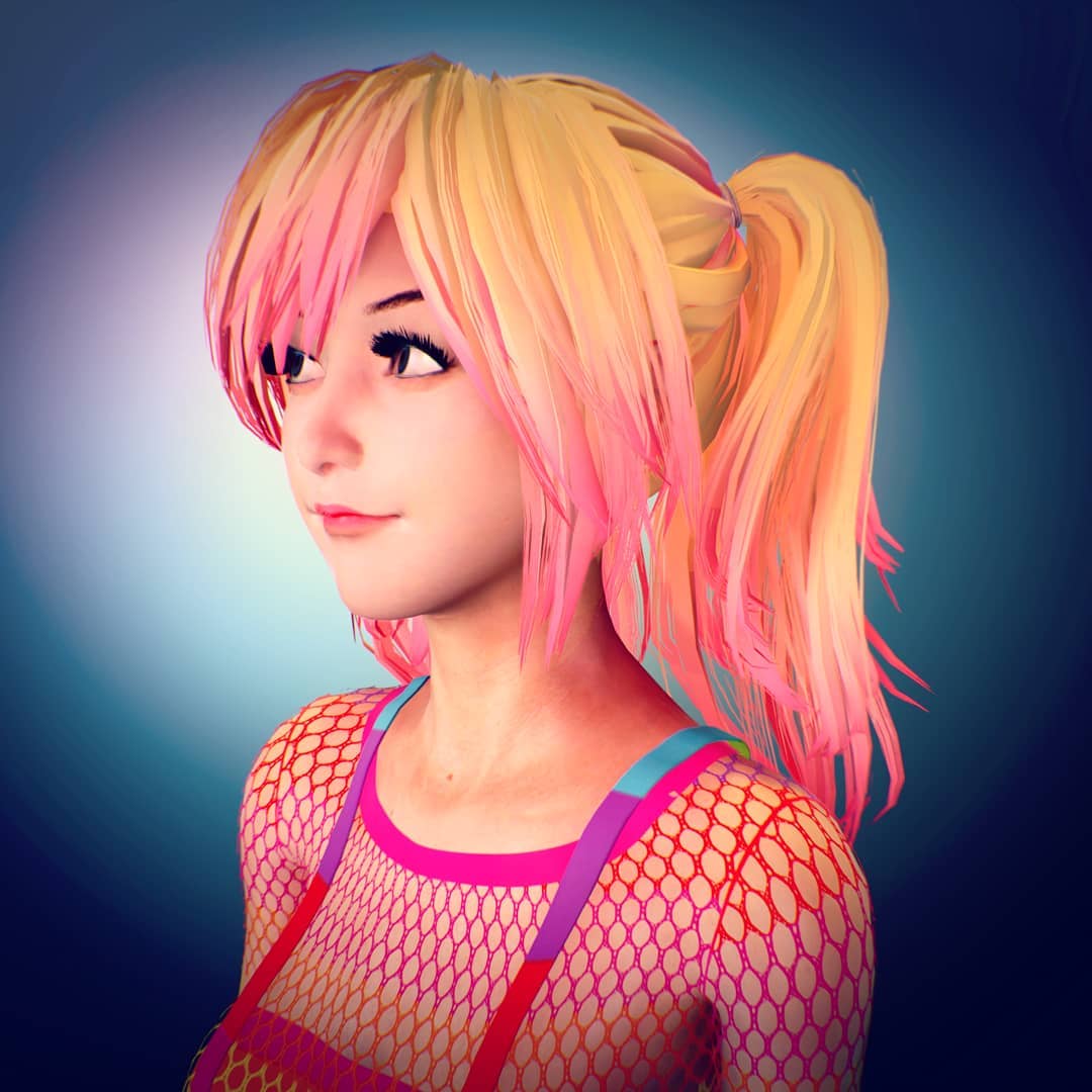 Digital Art (Render art) Project Waifu @VJRavenlight www.ravenlight.ne…