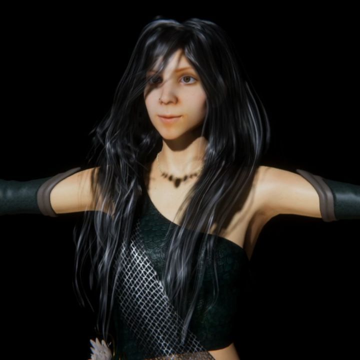 Wip2: Custom Digital Portrait: Last Pandemic Edition Model: @leila_mav…