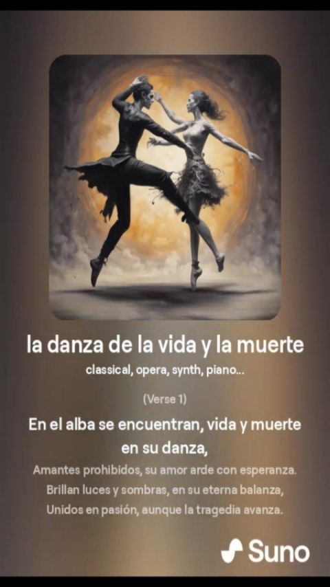 AI Music: La danza de la vida y la muerte ( Versión masculina ) Projec…