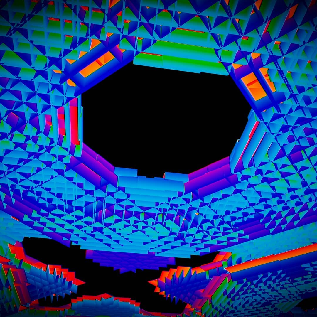 Digital Art Arte basado en colisiones de un escenario para videojuegos…