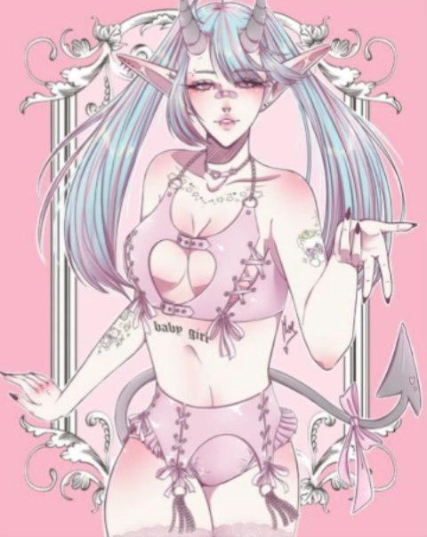 AI art Visual Animation para @nymph.fantasy @vjravenlight #succubus #d…