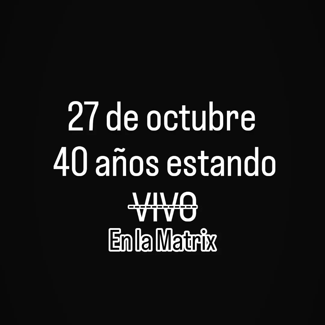 No hay fiesta ni celebración. Aún así. Invito a levantar las copas en …
